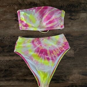 Tie-Dye Bikini Set